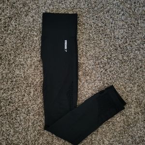 Gymshark energy+ seamless leggings Black